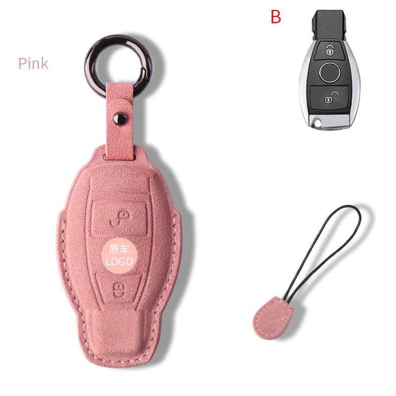Car Accessories Fashion Protector Smart Car Key Case Cover For Mercedes Benz C-class E-class Remote Keychain Accessories