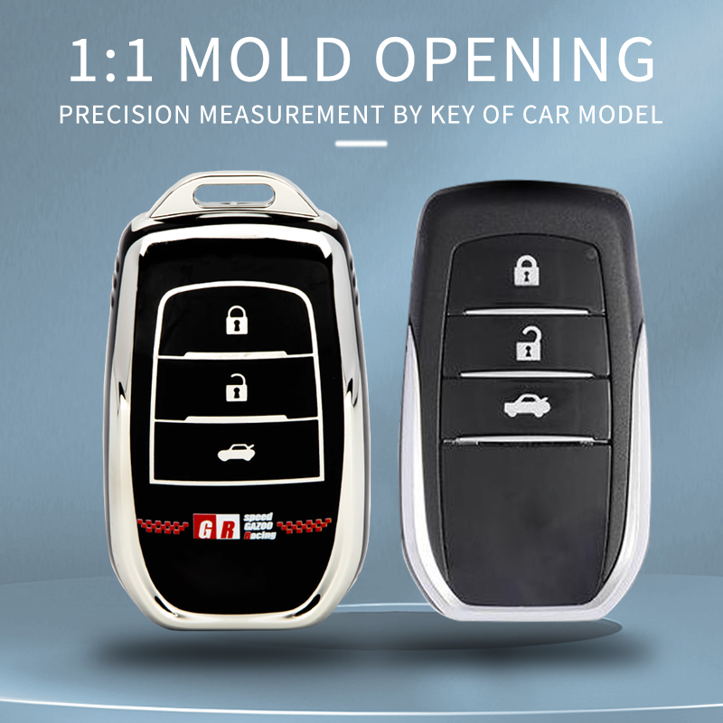 SHANCHI Factory-Touchscreen Car Key Cover Fob Case Toyota Auto Accessories