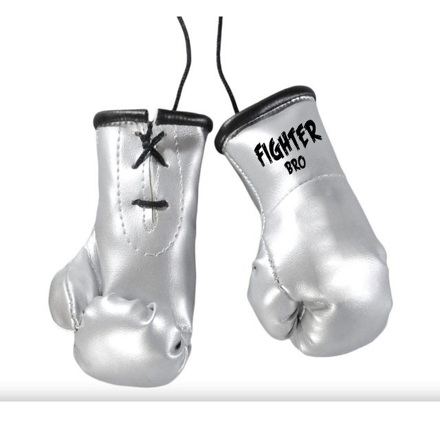 Car Hanging Mini Boxing Gloves Keychain FIGHTER BRO