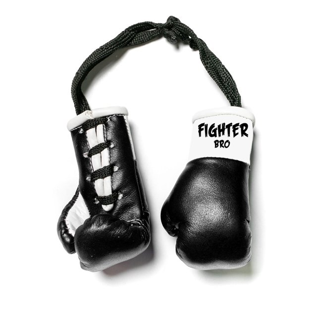 Car Hanging Mini Boxing Gloves Keychain FIGHTER BRO