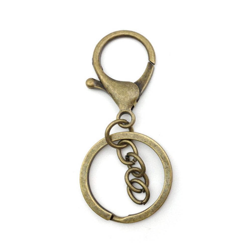 Wholesale Custom DIY Stainless Steel Lobster Clasp Keychain Metal & Alloy Decorative Accessories with Key Chain