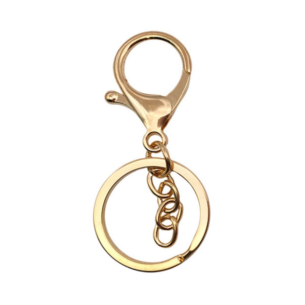 Wholesale Custom DIY Stainless Steel Lobster Clasp Keychain Metal & Alloy Decorative Accessories with Key Chain