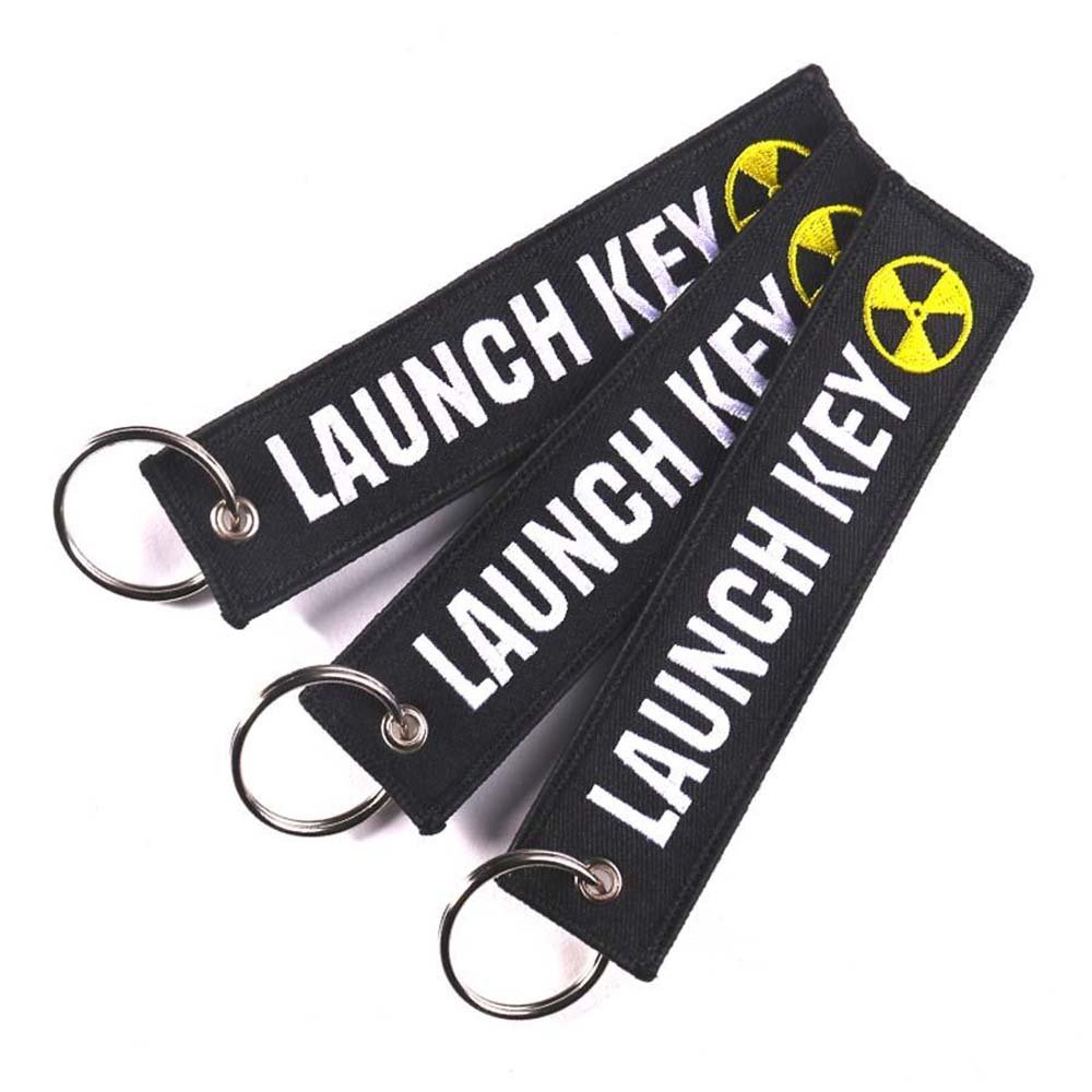 Custom Logo Car Scooter Fabric Embroidery Woven Keychains Jet Tag Keyring Custom Motorcycle Key Chain Car Embroidered Keychains