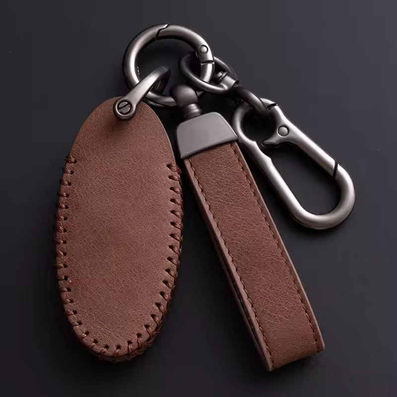 leather cover para rush terios 3 5 Button Car Key Case Cover For Infiniti FX G37 Q60 QX50 QX70 Remote Keychain Accessories