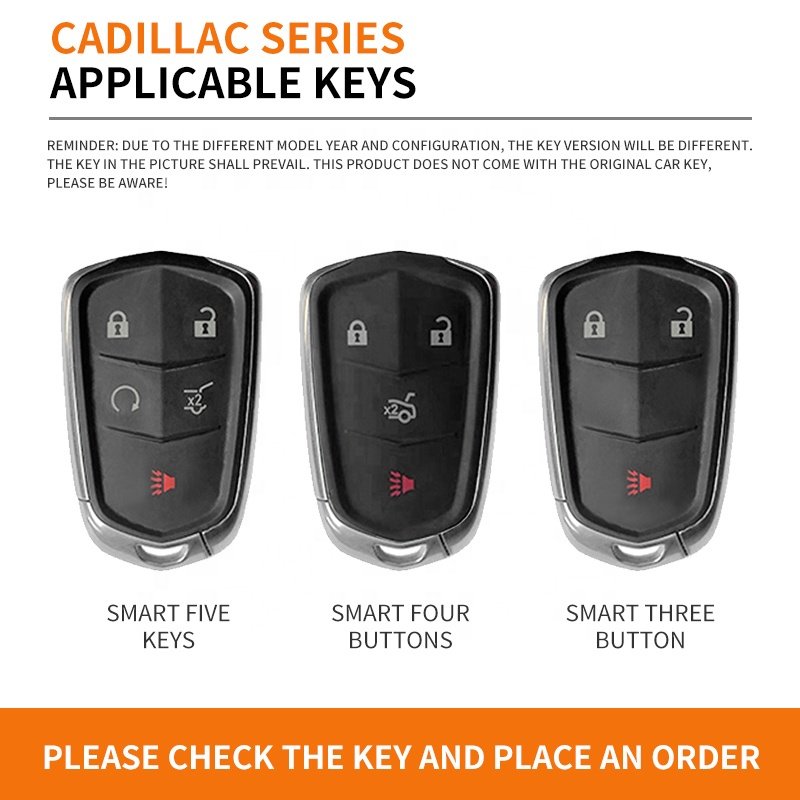 Metal Leather Car Key Case Cover For Supply Golden Supplier Swift Car Key Cover Cadillac