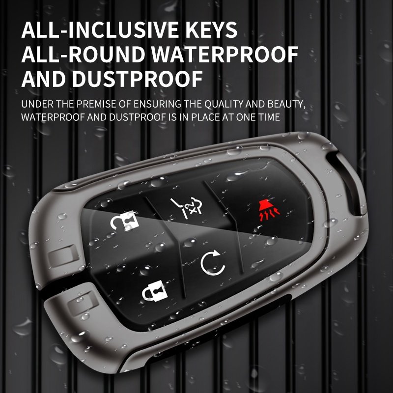 Metal Leather Car Key Case Cover For Supply Golden Supplier Swift Car Key Cover Cadillac
