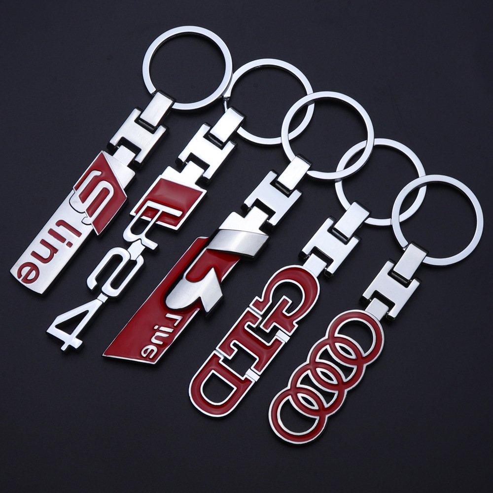 Wholesales Custom Metal Auto keyring Pendant Car Accessories Car Key Holder Car Keychain