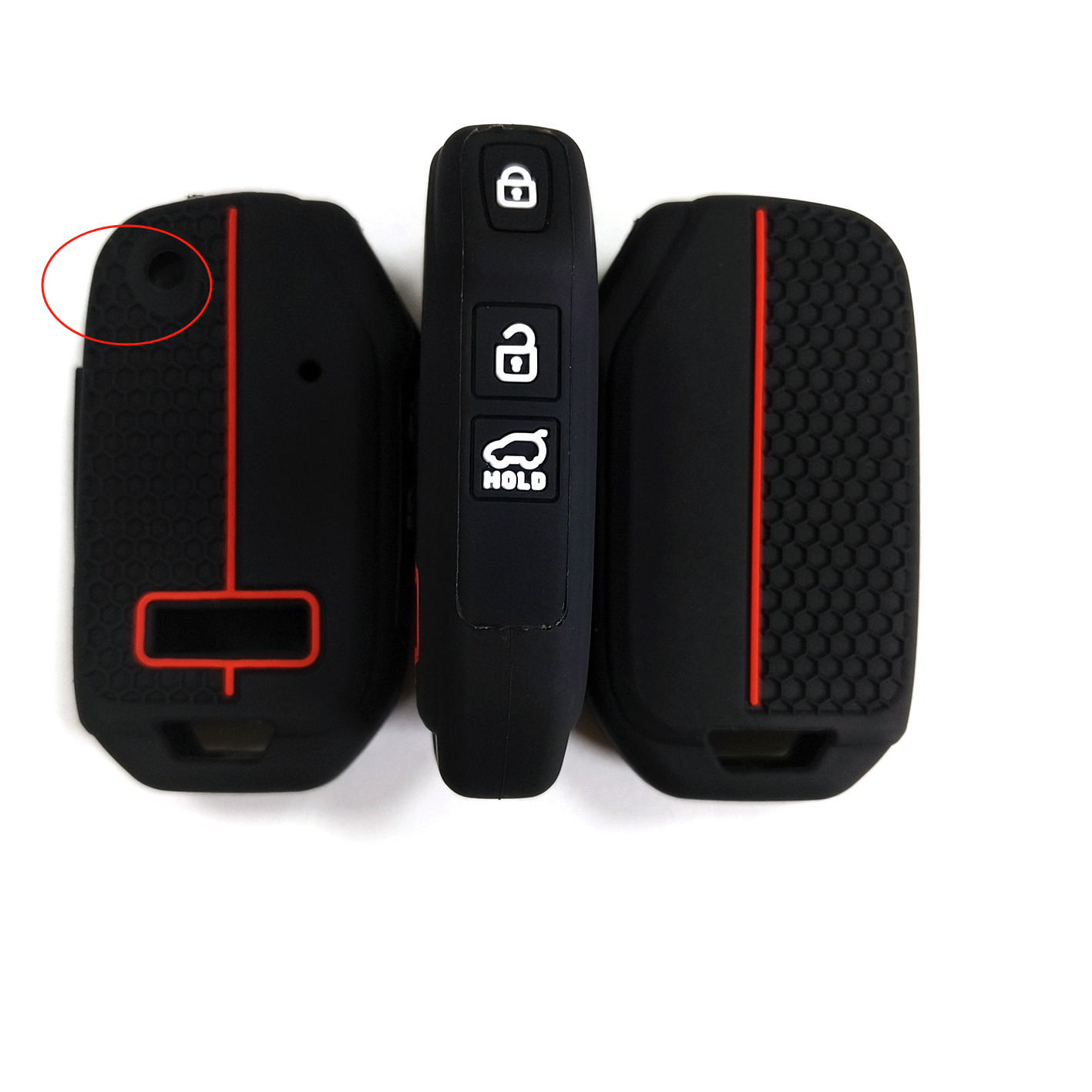 Car Key Cover Silicone Flip & Smart Design Car Key Cover For KIA K3/Smart run/All new K5/Proud run KX3