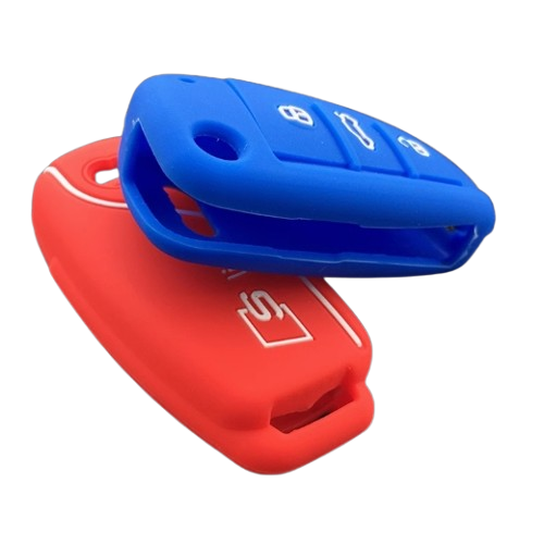 silicone flip folding remote protected car key fobs covers cases skin for Audi A1 A2 A3 A4 A5 A6 A7