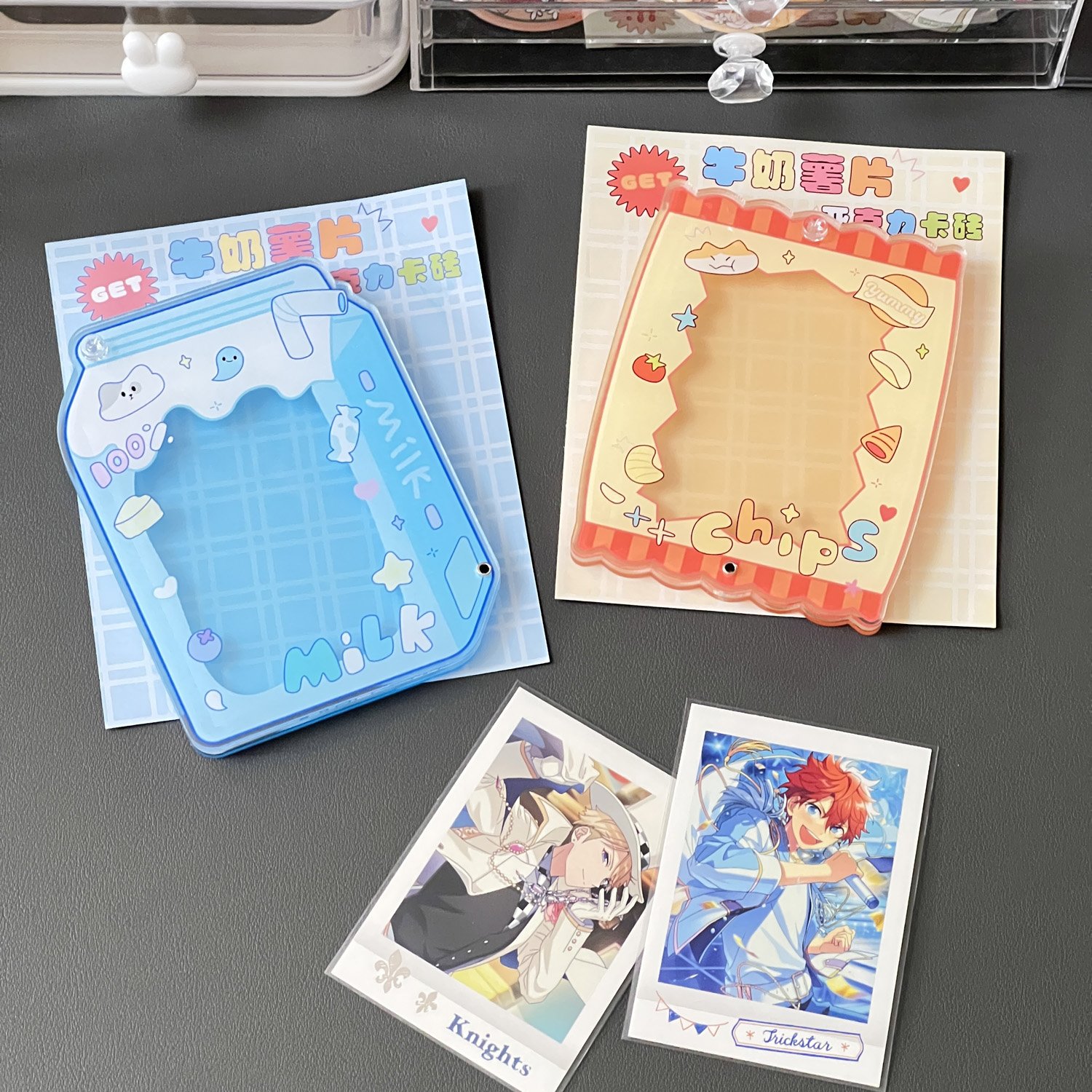 Personalized Photo Frame Key chain Transparent Laser Double Sided Pendant Custom Acrylic Charms Picture Insert Creative Keychain