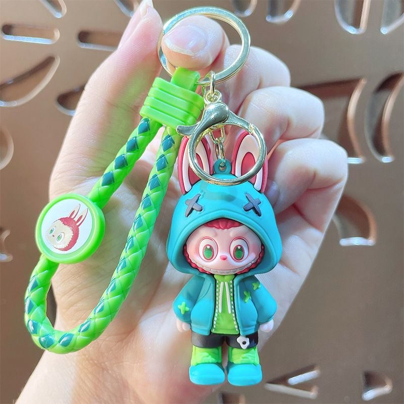 Hot Selling Cute PVC Keychain Cartoon Figure Key Tag for Car Keys Accessories Bag Jewelry Toy gift