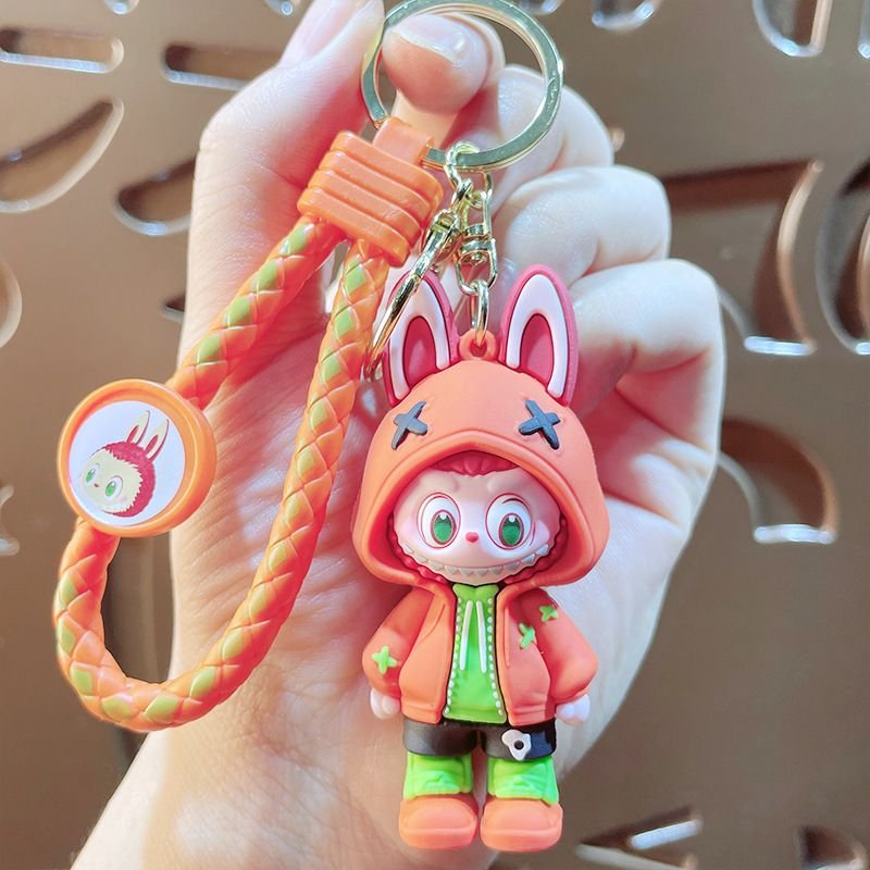 Hot Selling Cute PVC Keychain Cartoon Figure Key Tag for Car Keys Accessories Bag Jewelry Toy gift
