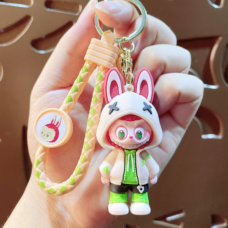 Hot Selling Cute PVC Keychain Cartoon Figure Key Tag for Car Keys Accessories Bag Jewelry Toy gift