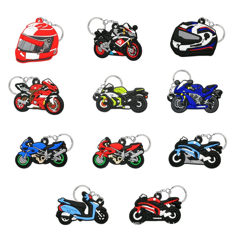 Custom wholesale personalized gifts rubber pvc car key chain keychain for gifts