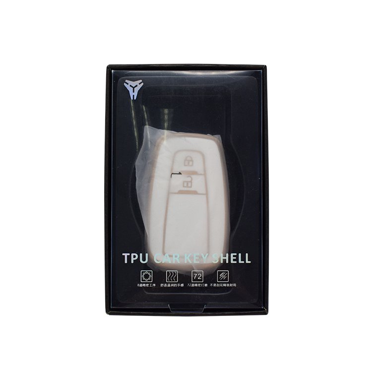 New Soft TPU Car Key Case Cover For T-oyota Prius C-amry Corolla C-HR CHR RAV4 Prado 2018 Accessories Keychain Covers