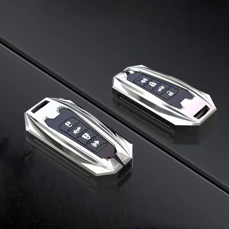 electroplate chrome remote zinc alloy car smart key case cover for Havel car key case shell key accessories