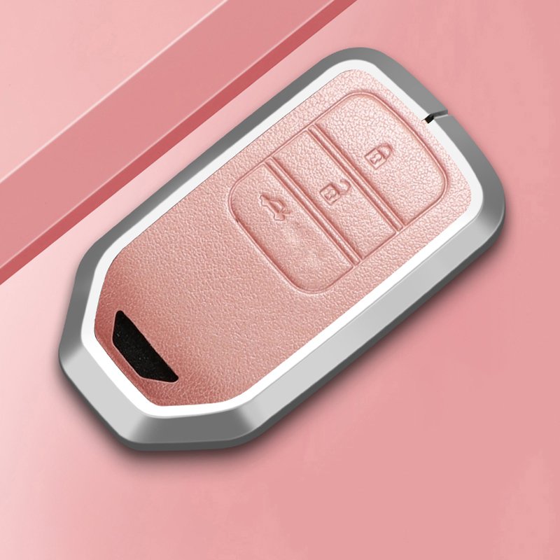 Factory customization Aluminum alloy full cover Protective Key chain Keys Bag Car Key Case Accessories For HONDA