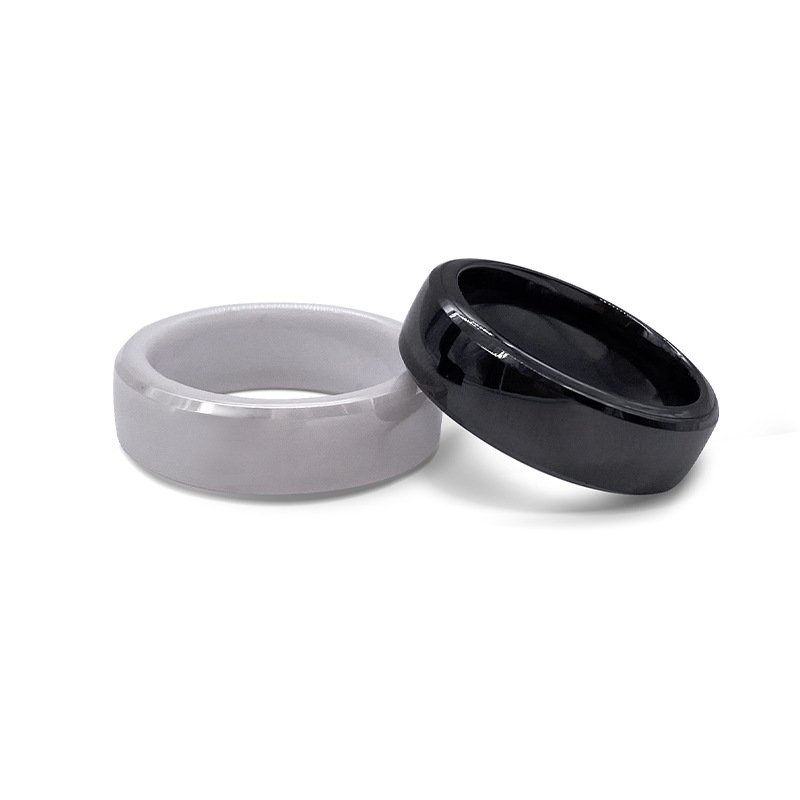 Tesla Smart Ring Accessories: Ceramic Ring for Model 3/Y/X/S and Cybertruck to Replace Key Card Key fob.