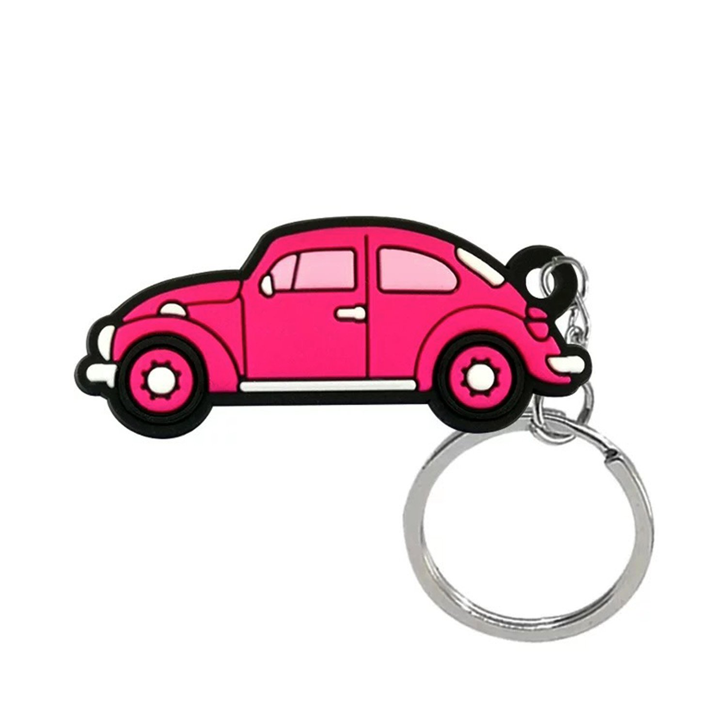 Factory customized PVC logo label keychain, soft car silicone keychain, Promotion gift, rubber metal keyring accessories