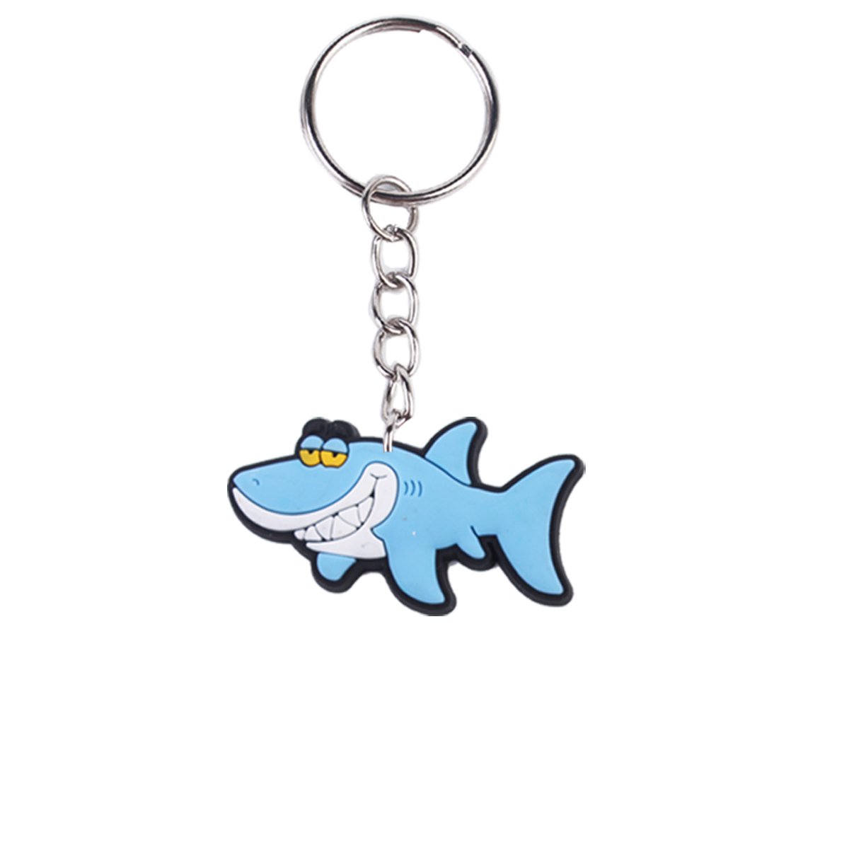 2024 New arrive PVC rubber festival promotional gift key chains Wholesale cartoon Animal key ring custom design Bag pendant