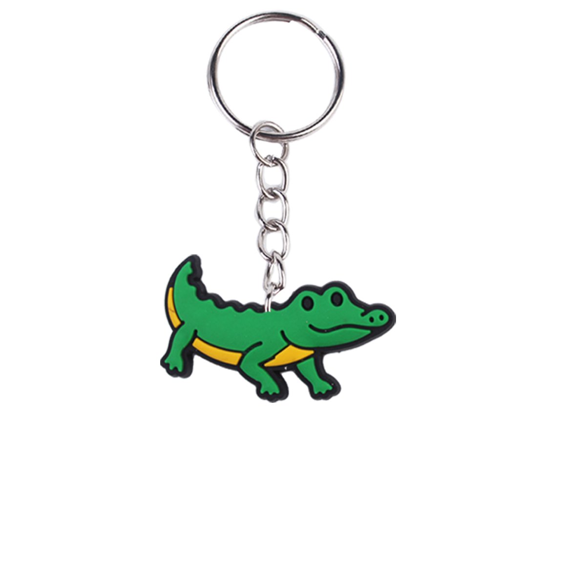 2024 New arrive PVC rubber festival promotional gift key chains Wholesale cartoon Animal key ring custom design Bag pendant