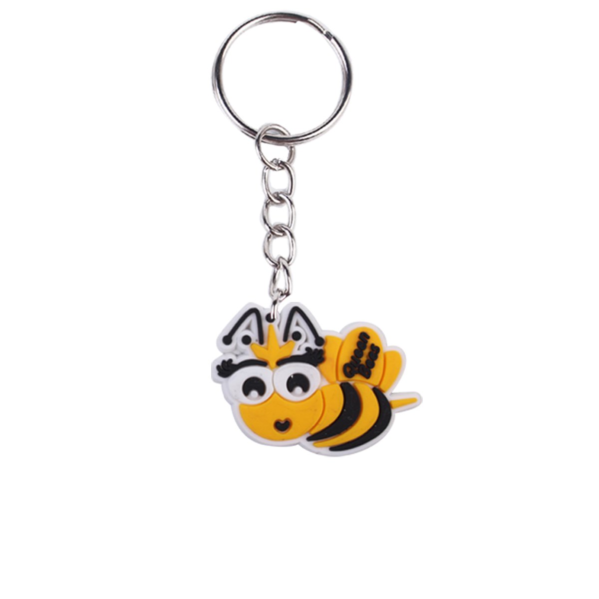 2024 New arrive PVC rubber festival promotional gift key chains Wholesale cartoon Animal key ring custom design Bag pendant