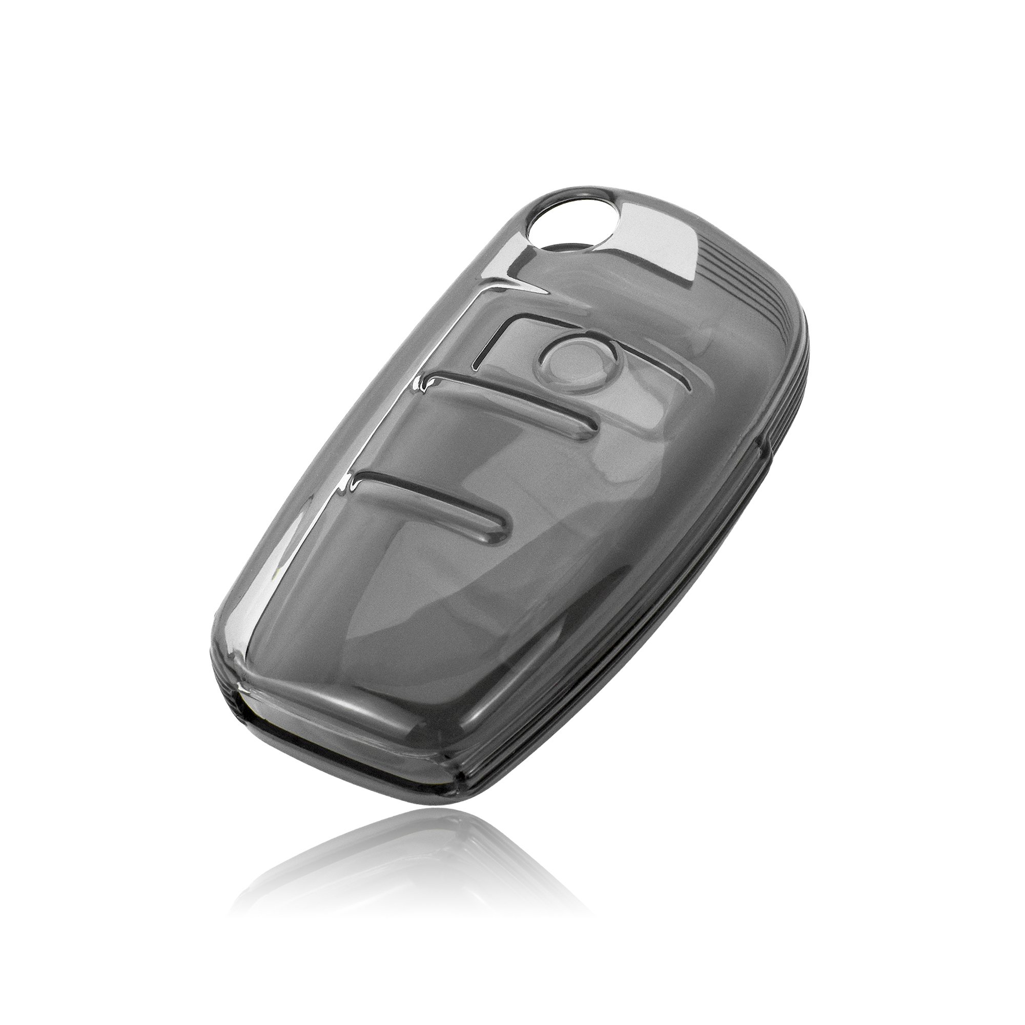 Soft TPU Car Key Fob Cover Remote Auto Key Case Cover Full Protection Design Fit For Audi Car Accessories
