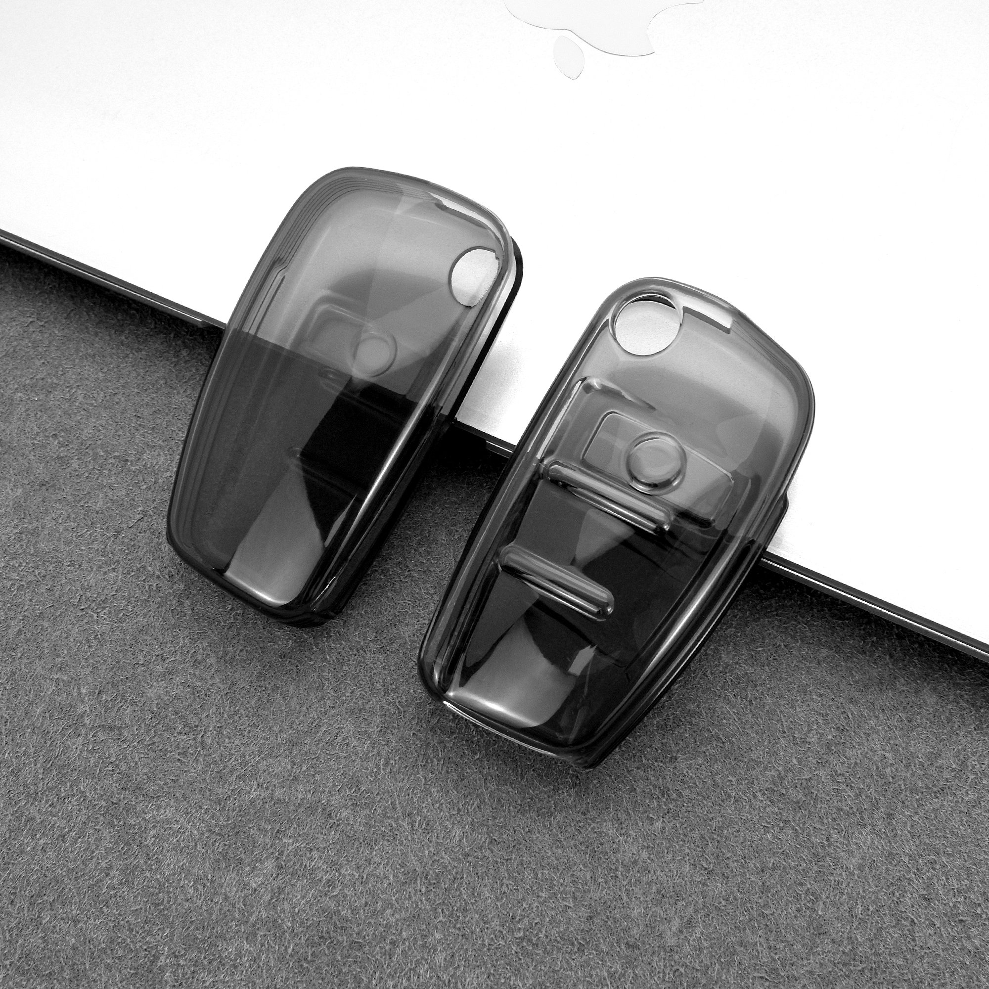 Soft TPU Car Key Fob Cover Remote Auto Key Case Cover Full Protection Design Fit For Audi Car Accessories
