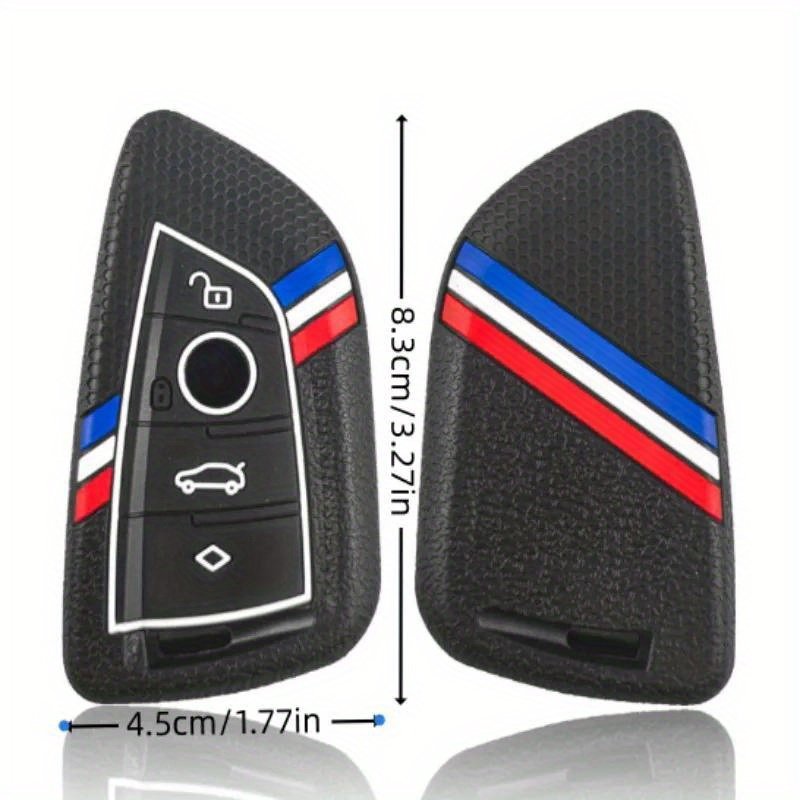 Personalized Silicone Key Fob Case For Bmw - Compatible With X1, X3, X4, G05, X5, X6, 7 Series | Durable Car Interior Accessory