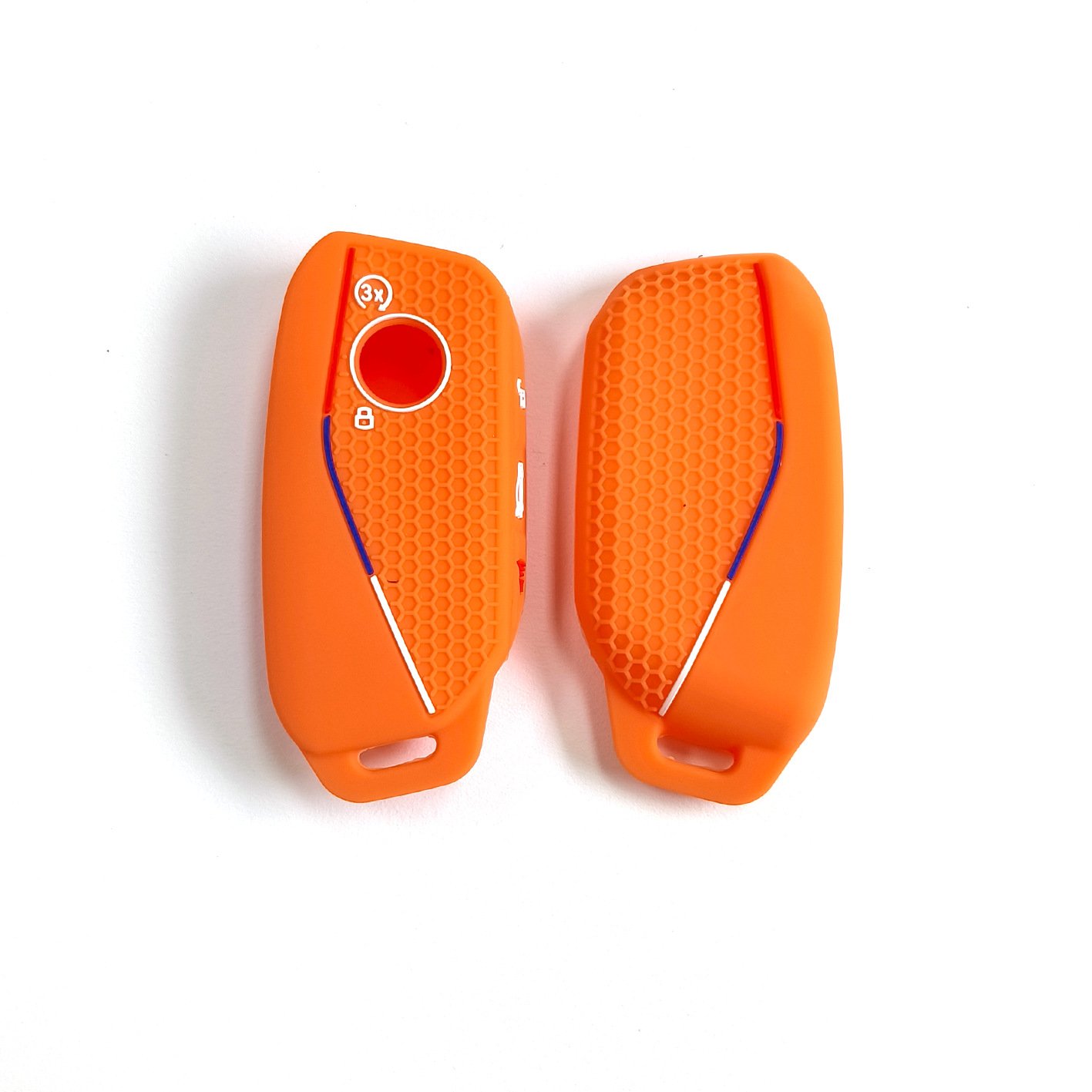 HOT sale Remote silicone CarKey protector case Smart control with grid Car Key cover For BMW X7 2023