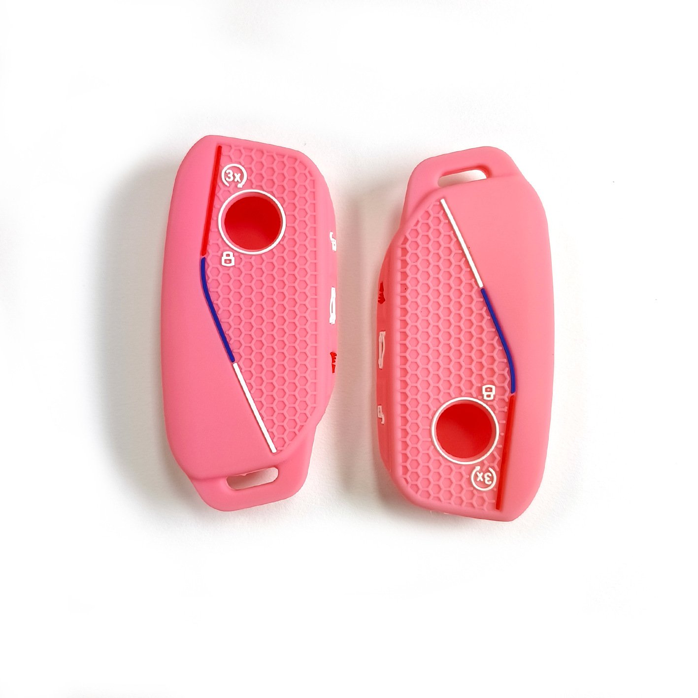 HOT sale Remote silicone CarKey protector case Smart control with grid Car Key cover For BMW X7 2023