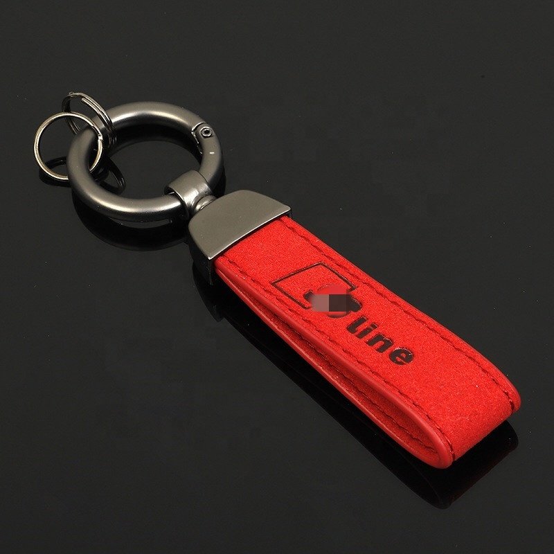 Promotional Gifts Metal Car Key Tag Leather Chain Key Ring Key Chain Custom Logo For Cars High Quality