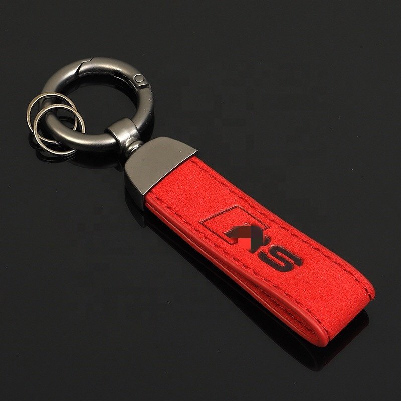 Promotional Gifts Metal Car Key Tag Leather Chain Key Ring Key Chain Custom Logo For Cars High Quality