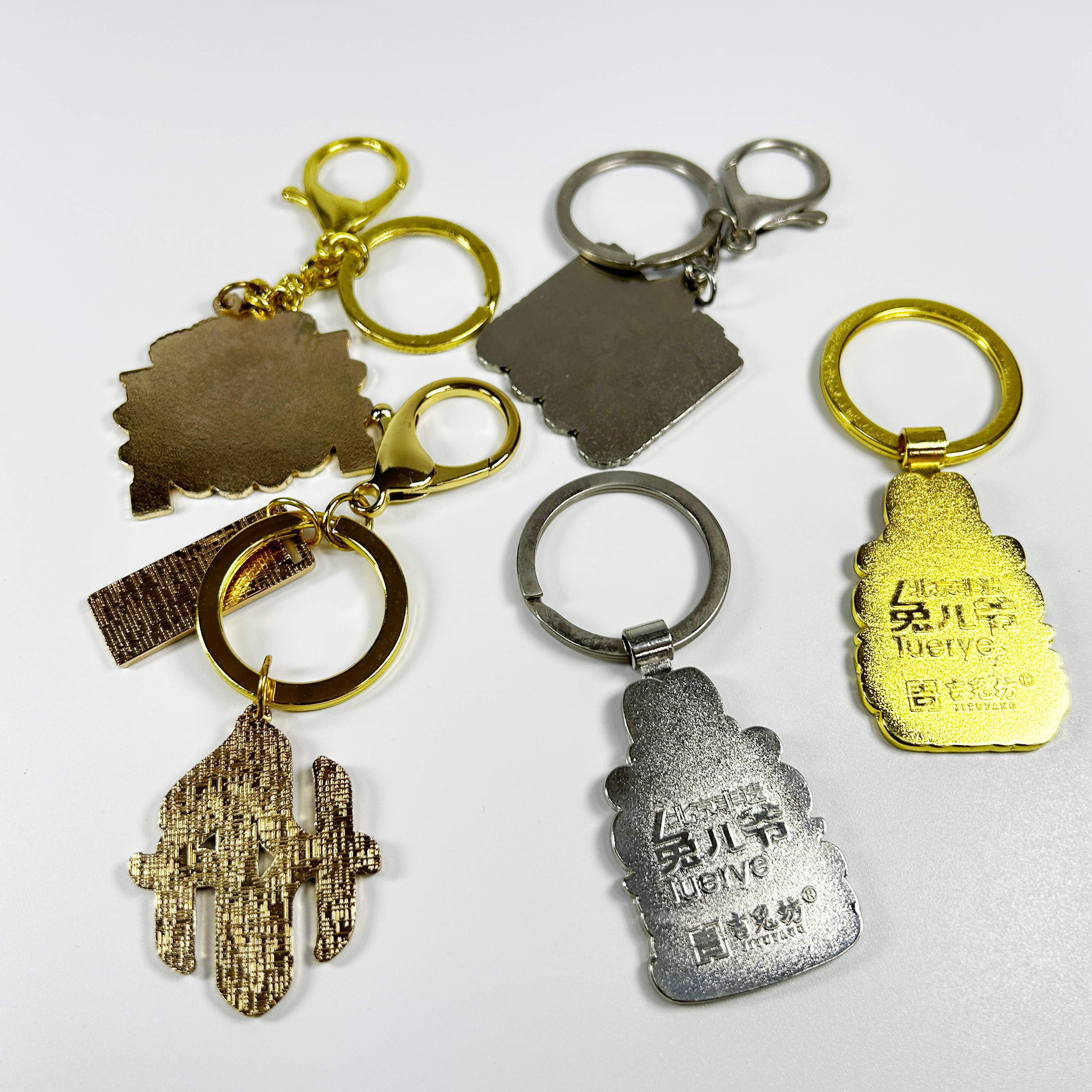 Custom Metal Designer Bulk Mexican Keychain Custom Promotional Keychains Accessories Hard Soft Enamel