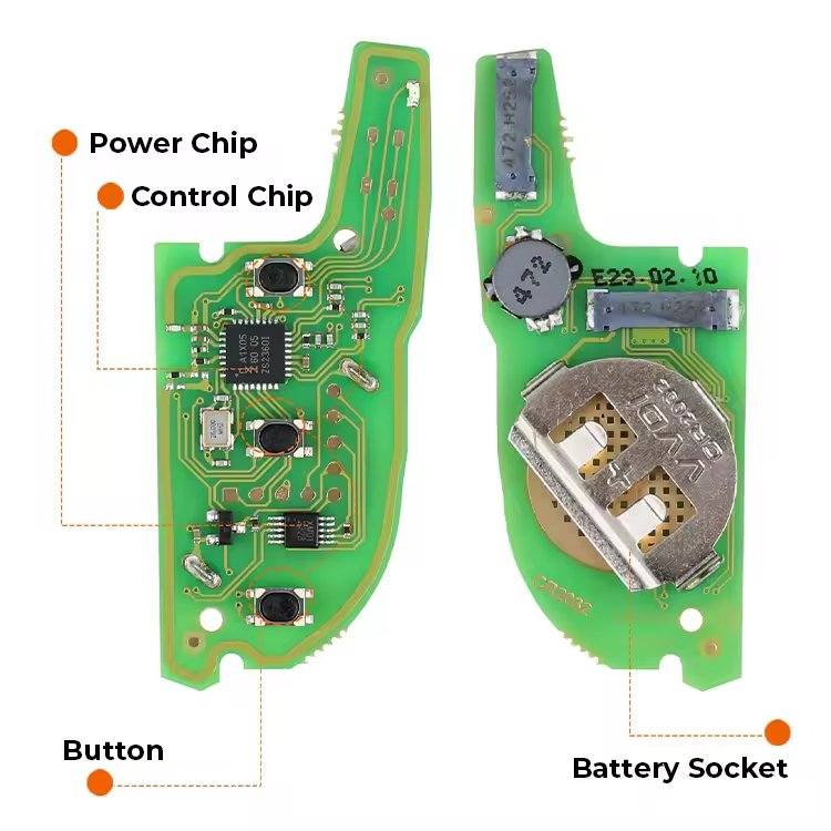 Xhorse Universal Auto Keys Replacing VVDI Wireless Smart Remote Control XSKFF1EN VVDI2 Flip Folding Car Key