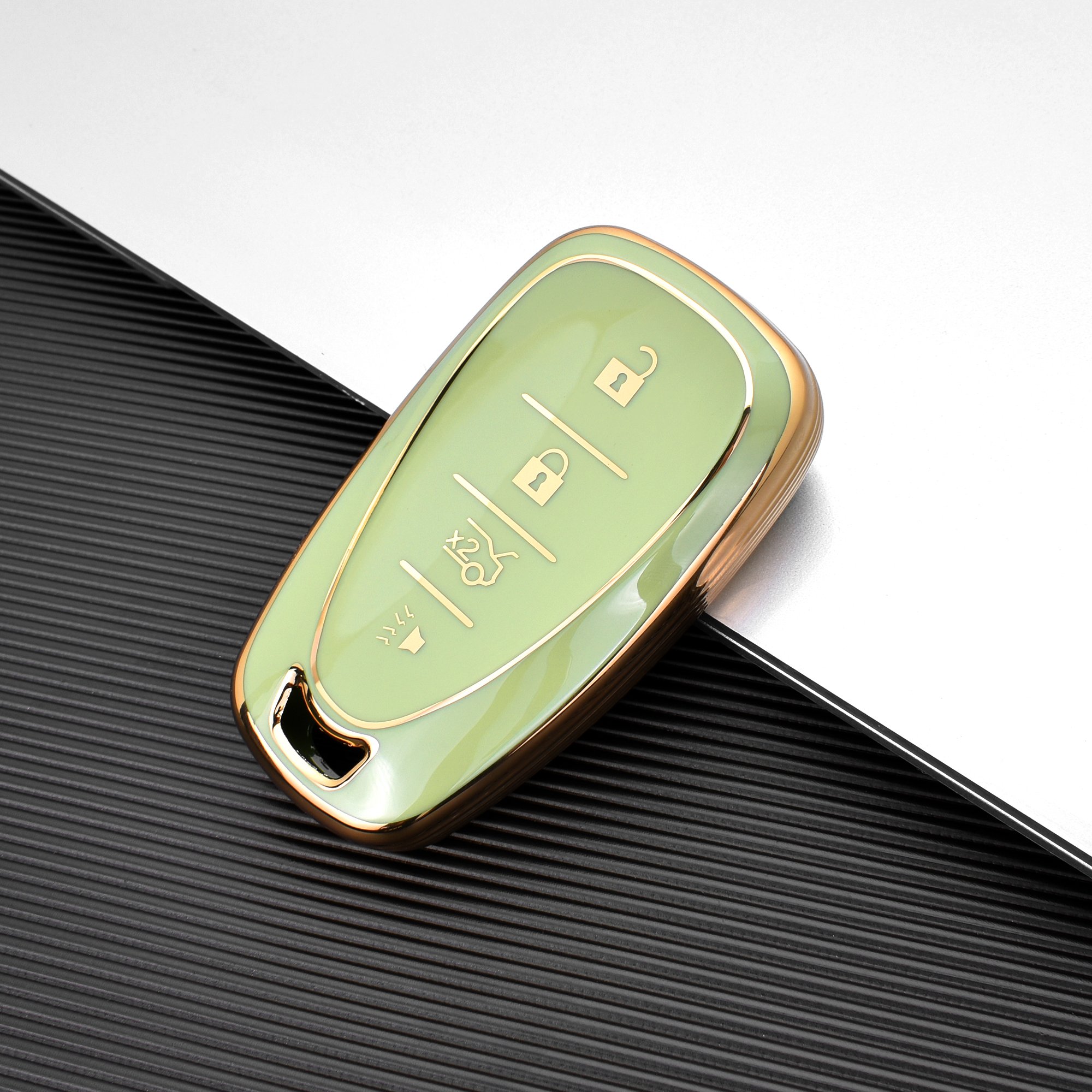 Top Quality Car Key Fob Cover Case Wholesale Remote Control 4 Buttons Car Key Cover for Chevrolet