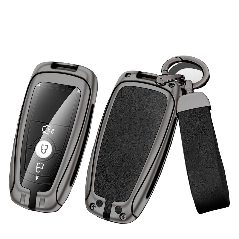 Zinc Alloy Car Remote Key Case For Ford Raptor F150 Remote Control Protector For Ford F-150 RAPTOR Car Key Cover Car Accessories