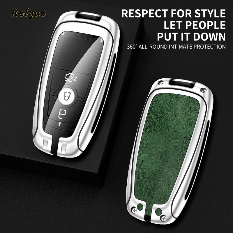 Zinc Alloy Car Remote Key Case For Ford Raptor F150 Remote Control Protector For Ford F-150 RAPTOR Car Key Cover Car Accessories