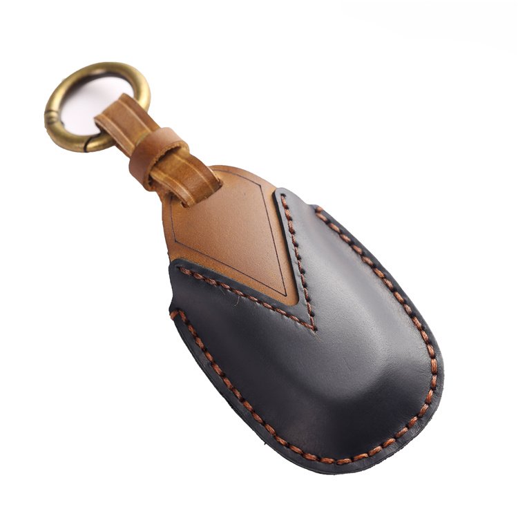 Hot Sale Genuine Leather Car Key Case Cover for Suzuki Auto Accessories With Keychain