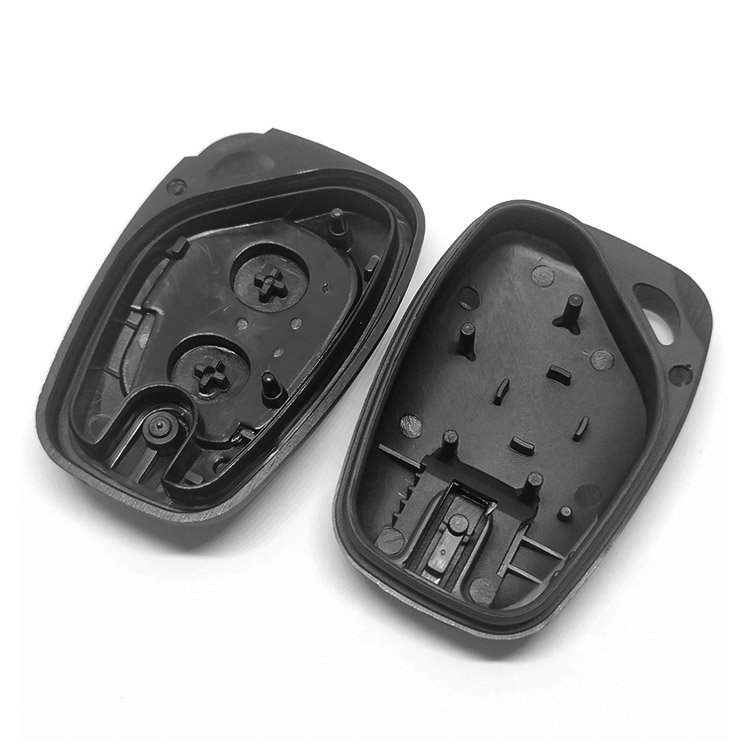 Topbest 2 Button Remote Car Key Shell Case Fob Cover For R-enault Traffic Master Vivaro Movano Kangoo No Blade key