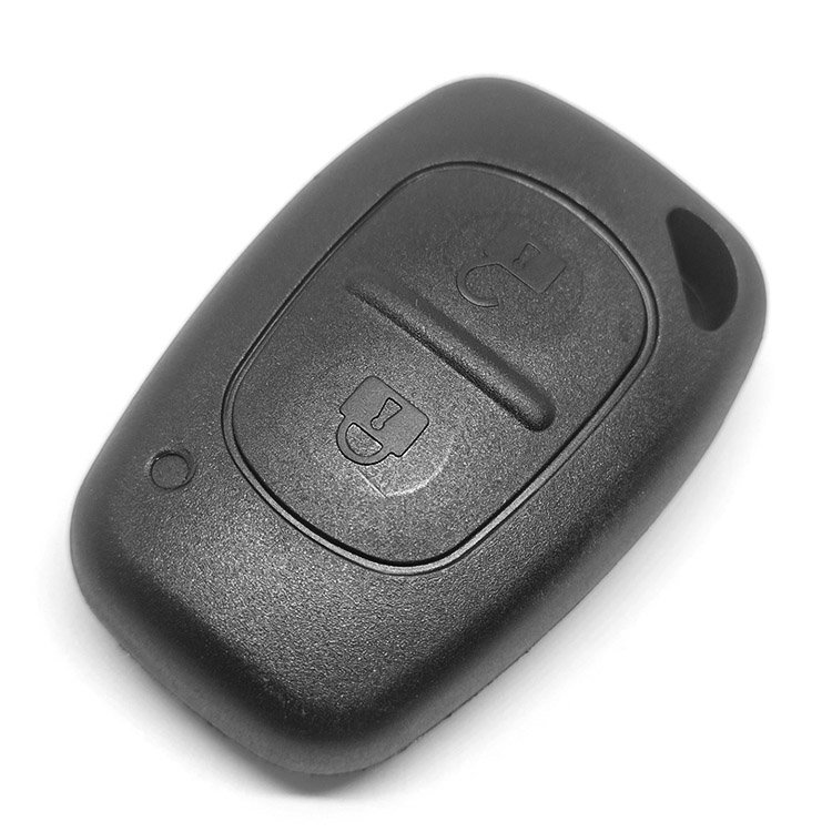 Topbest 2 Button Remote Car Key Shell Case Fob Cover For R-enault Traffic Master Vivaro Movano Kangoo No Blade key