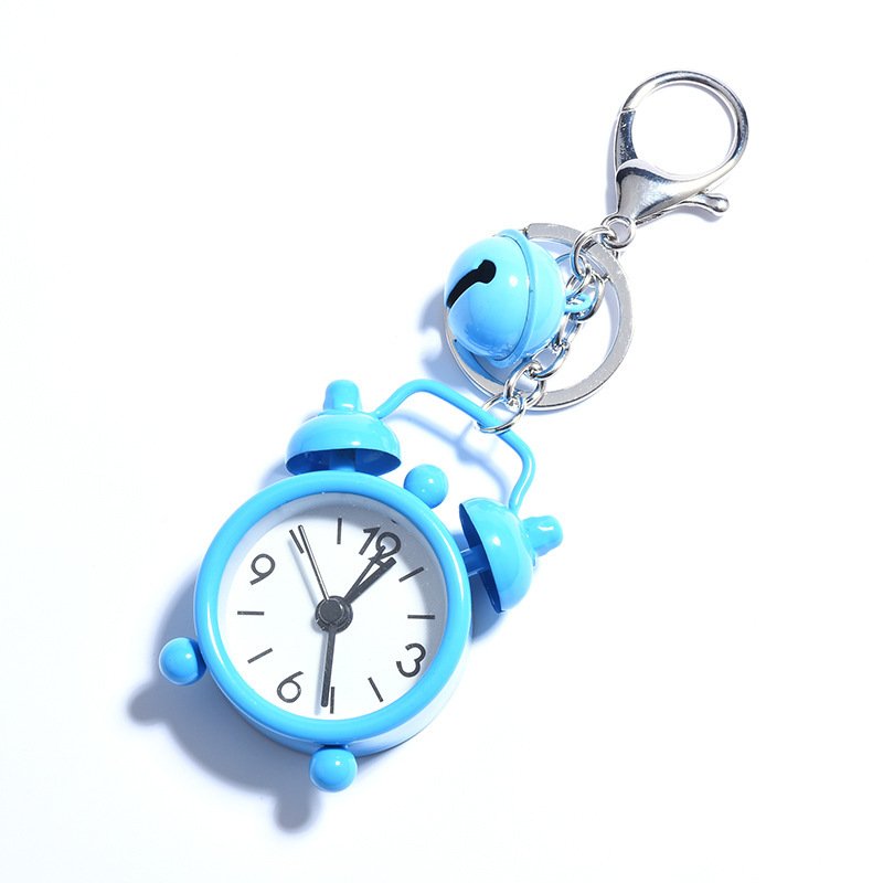 New mini wholesale exquisite small alarm clock keychain ladies bag pendant car decoration small gifts