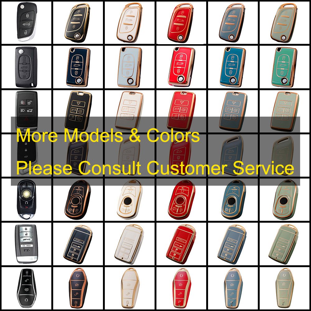 Innofit TPU Car Key Cover Fob Case Factory For Peugeot Citroen Landrover BAOJUN Buick Opel GMC Acura BYD Geely Auto Accessories