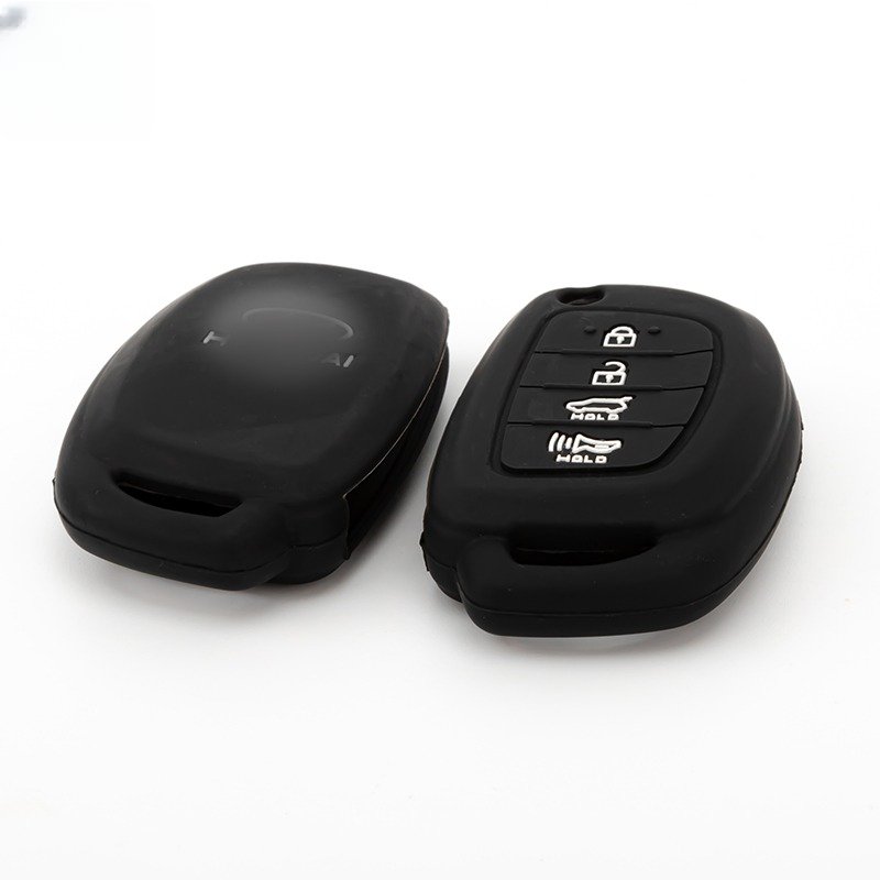 Wholesale Automotive Parts Car Key Case Soft Silicone For Hyundai Remote Accessoires Car Keys Cover And Chain