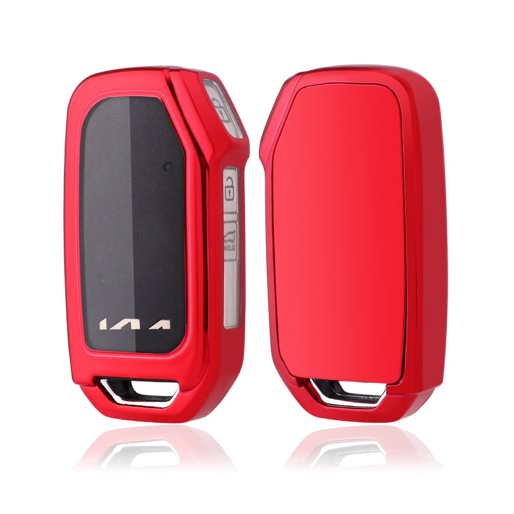 TPU Key Fob Cover Case for 2022 Kia EV6 Smart Key Remote Holder Skin Key Shell EV6 Full Protection Accessories