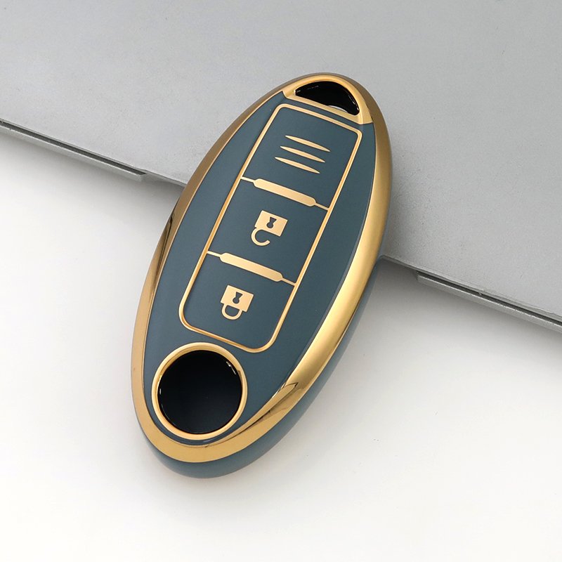 For Nissan TPU car key case cover, key fob cover for Nissan Leaf Micra Qashqai J11 J10 X Trail T32 Versa Note patrol accessories