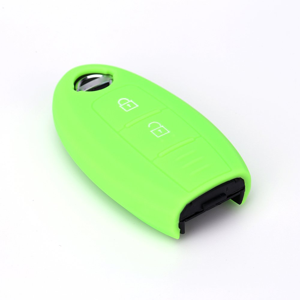 New Design Car Accessories Silicone Case for nissan 2 Button Vehicle Remote Control Car Key Cover