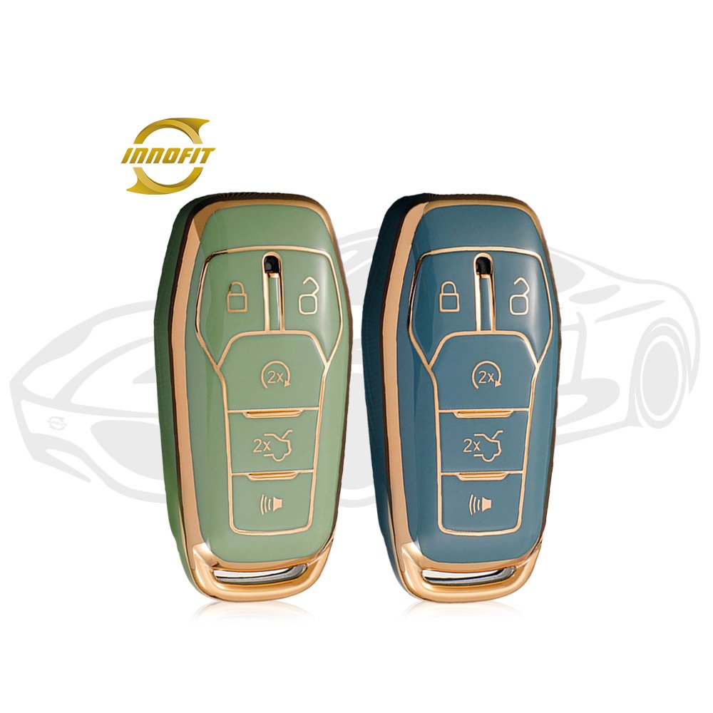 Innofit FOC2 Brand Factory Key Case Cover Car For Ford Mondeo Explorer Edge Top Selling TPU Auto Accessories