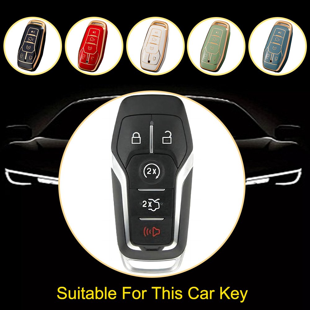 Innofit FOC2 Brand Factory Key Case Cover Car For Ford Mondeo Explorer Edge Top Selling TPU Auto Accessories
