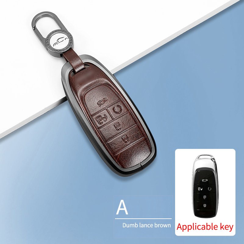 Factory customization Aluminum alloy full cover Protective Key chain Keys Bag Car Key Case Accessories For GAC
